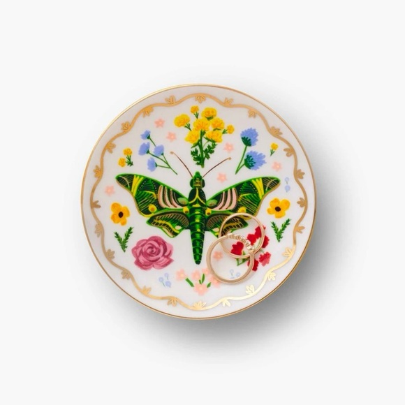 Dragonfly Porcelain Ring Dish - Picture 3 of 3